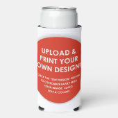 Erstellen Sie Ihren eigenen benutzerdefinierten Sl Selters Dosenkühler (Seltzer Vorderseite)