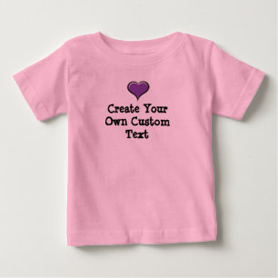 Erstellen Sie Ihren eigenen, benutzerdefinierten T Baby T-shirt