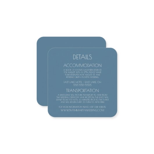 Erstellen Sie Ihren eigenen benutzerdefinierten Te Begleitkarte (Vorderseite/Rückseite Beispiel)