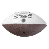 Erstellen Sie Ihren eigenen benutzerdefinierten Te Football (Gedreht 270)