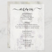 Erstellen Sie Ihren eigenen benutzerdefinierten Vi Menükarte (Vorne/Hinten)