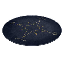 Erstellen Sie Ihren eigenen Blue & Gold Acht-Punkt Schneidebrett