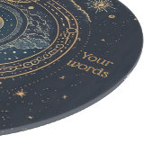 Erstellen Sie Ihren eigenen Blue & Gold Celestial  Schneidebrett (Ecke)