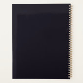 Erstellen Sie Ihren eigenen Blue & Gold Filigreon  Planer (Rückseite)