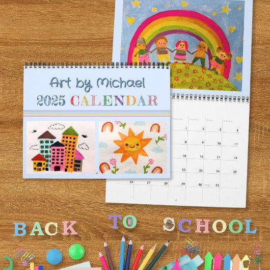 Erstellen Sie Ihren eigenen Blue My Kid's Art Cale Kalender