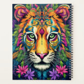 Erstellen Sie Ihren eigenen Blumenstamm Tiger Planer (Rückseite)