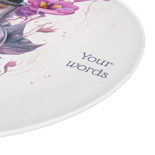 Erstellen Sie Ihren eigenen Blumentöpfchen Flasche Schneidebrett (Ecke)