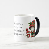 Erstellen Sie Ihren eigenen Blumenweihnachtsvogel Verwandlungstasse (VorderseiteRechts)