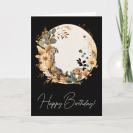 Erstellen Sie Ihren eigenen Boho Aquamarin- und Go Feiertagskarte