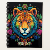 Erstellen Sie Ihren eigenen Boho-Blumenbär Planer (Vorderseite)