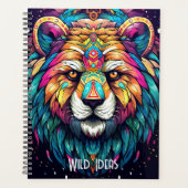 Erstellen Sie Ihren eigenen Boho-Stammesbär Planer (Vorderseite)