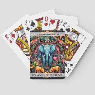 Erstellen Sie Ihren eigenen Boho-Stammeself für Af Spielkarten