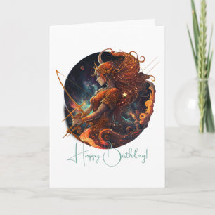 Erstellen Sie Ihren eigenen Celestial Sagittarius Feiertagskarte