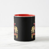 Erstellen Sie Ihren eigenen Coat des Arms Red Gold Tasse (Zentrum)