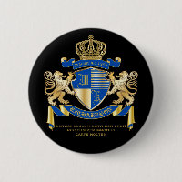 Erstellen Sie Ihren eigenen Coat von Arms Blue Gol