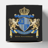 Erstellen Sie Ihren eigenen Coat von Arms Blue Gol Geschenkschachtel (Oben)