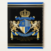 Erstellen Sie Ihren eigenen Coat von Arms Blue Gol Planer (Rückseite)