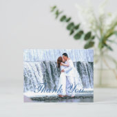 ERSTELLEN SIE IHREN EIGENEN DANK FÜR IHR FOTO POSTKARTE (Stehend Vorderseite)