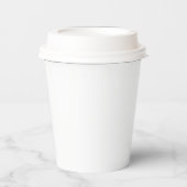Erstellen Sie Ihren eigenen Design 8oz Papier-Cup Pappbecher (Vorderseite)