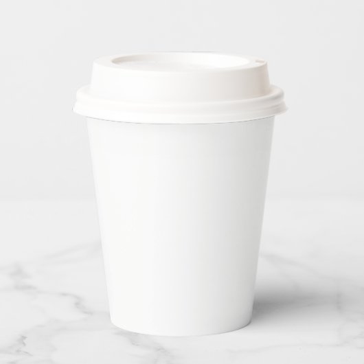 Erstellen Sie Ihren eigenen Design 8oz Papier-Cup Pappbecher (Vorderseite)
