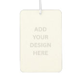 Erstellen Sie Ihren eigenen Design-Auto-Luftkühler Autolufterfrischer (Vorderseite)