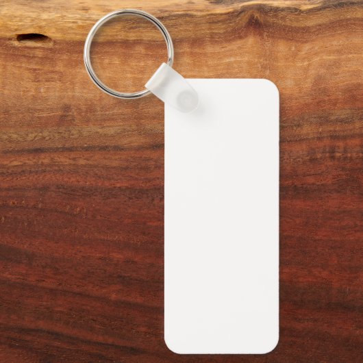 Erstellen Sie Ihren eigenen Design-Metallrechteck- Schlüsselanhänger (Vorderseite)