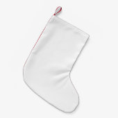 Erstellen Sie Ihren eigenen Design Weihnachts-Stru Kleiner Weihnachtsstrumpf (Vorderansicht (hängend))