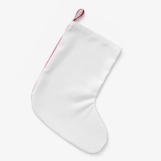 Erstellen Sie Ihren eigenen Design Weihnachts-Stru Kleiner Weihnachtsstrumpf (Vorderansicht (hängend))