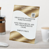 Erstellen Sie Ihren eigenen Desktop-Marketing-Stan Sockelschild (In SItu)