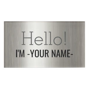 ERSTELLEN SIE IHREN EIGENEN DIY benutzerdefinierte Namenschild