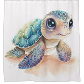 Erstellen Sie Ihren eigenen Duschvorhang mit Babys (Vorderseite)