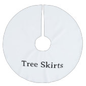 Erstellen Sie Ihren eigenen einfachen benutzerdefi Polyester Weihnachtsbaumdecke (Vorderseite)