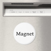 Erstellen Sie Ihren eigenen einfachen Markenwerbem Magnet (In Situ (Geschirrspüler))