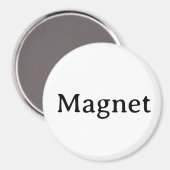 Erstellen Sie Ihren eigenen einfachen Markenwerbem Magnet (Vorderseite/Rückseite)