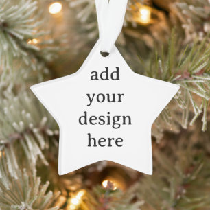 Erstellen Sie Ihren eigenen einfachen maßgeschneid Ornament