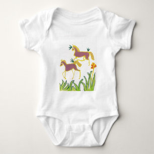 Erstellen Sie Ihren eigenen Einhorn Flora Power Ni Baby Strampler