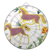 Erstellen Sie Ihren eigenen Einhorn Flora Power Ni Dartscheibe (vorne)