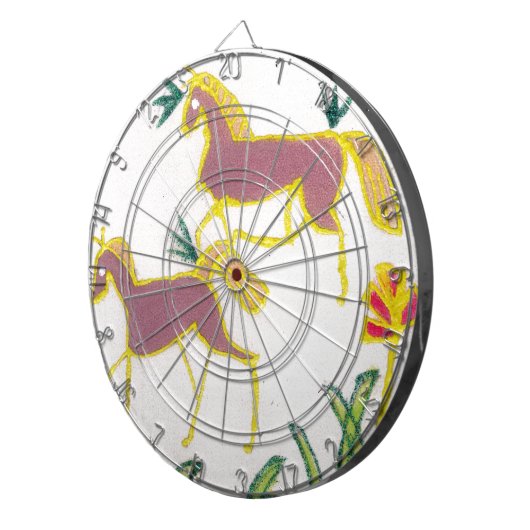 Erstellen Sie Ihren eigenen Einhorn Flora Power Ni Dartscheibe (Vorderseite rechts)