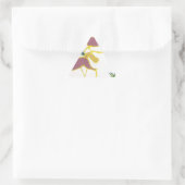 Erstellen Sie Ihren eigenen Einhorn Flora Power Ni Dreieckiger Aufkleber (Tasche)