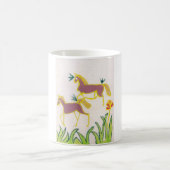 Erstellen Sie Ihren eigenen Einhorn Flora Power Ni Kaffeetasse (Mittel)