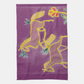 Erstellen Sie Ihren eigenen Einhorn Flora Power Ni Küchentuch (Vertikal)