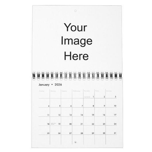 Erstellen Sie Ihren eigenen Eins-in-Art-Kalender K Kalender (Jan 2026)