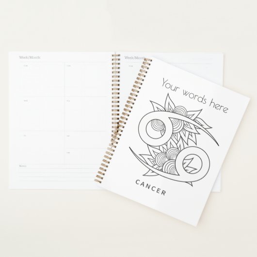 Erstellen Sie Ihren eigenen eleganten Schwarz-Weiß Planer (Anzeige)