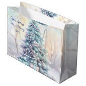 Erstellen Sie Ihren eigenen Extravaganten Blumenwe Große Geschenktüte (Vorderseite Schrägansicht)