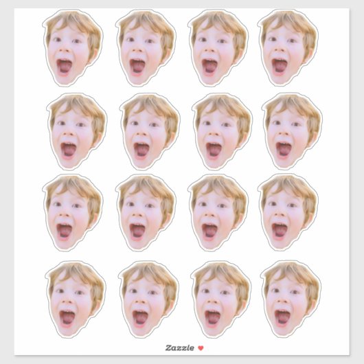 Erstellen Sie Ihren eigenen Face Sticker (Blatt)