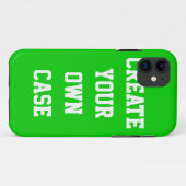 Erstellen Sie Ihren eigenen Fall - Gras Green Case-Mate iPhone Hülle (Rückseite (Horizontal))