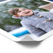 Erstellen Sie Ihren eigenen Familienfoto Collage U Poster (Ecke)