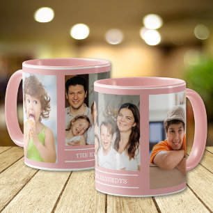 Erstellen Sie Ihren eigenen Familiennamen 3 Foto-C Tasse