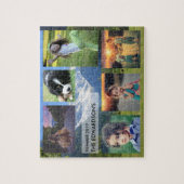 Erstellen Sie Ihren eigenen Familiennamen für das Puzzle (Vertikal)