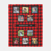 Erstellen Sie Ihren eigenen Familiennamen für die  Fleecedecke (Vorderseite)